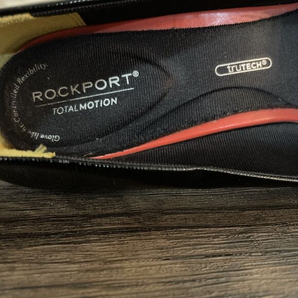 Rockport Total Motion Sheehan Black Pump Comfort Heel TruTech Women's Size 7 - Picture 7 of 8